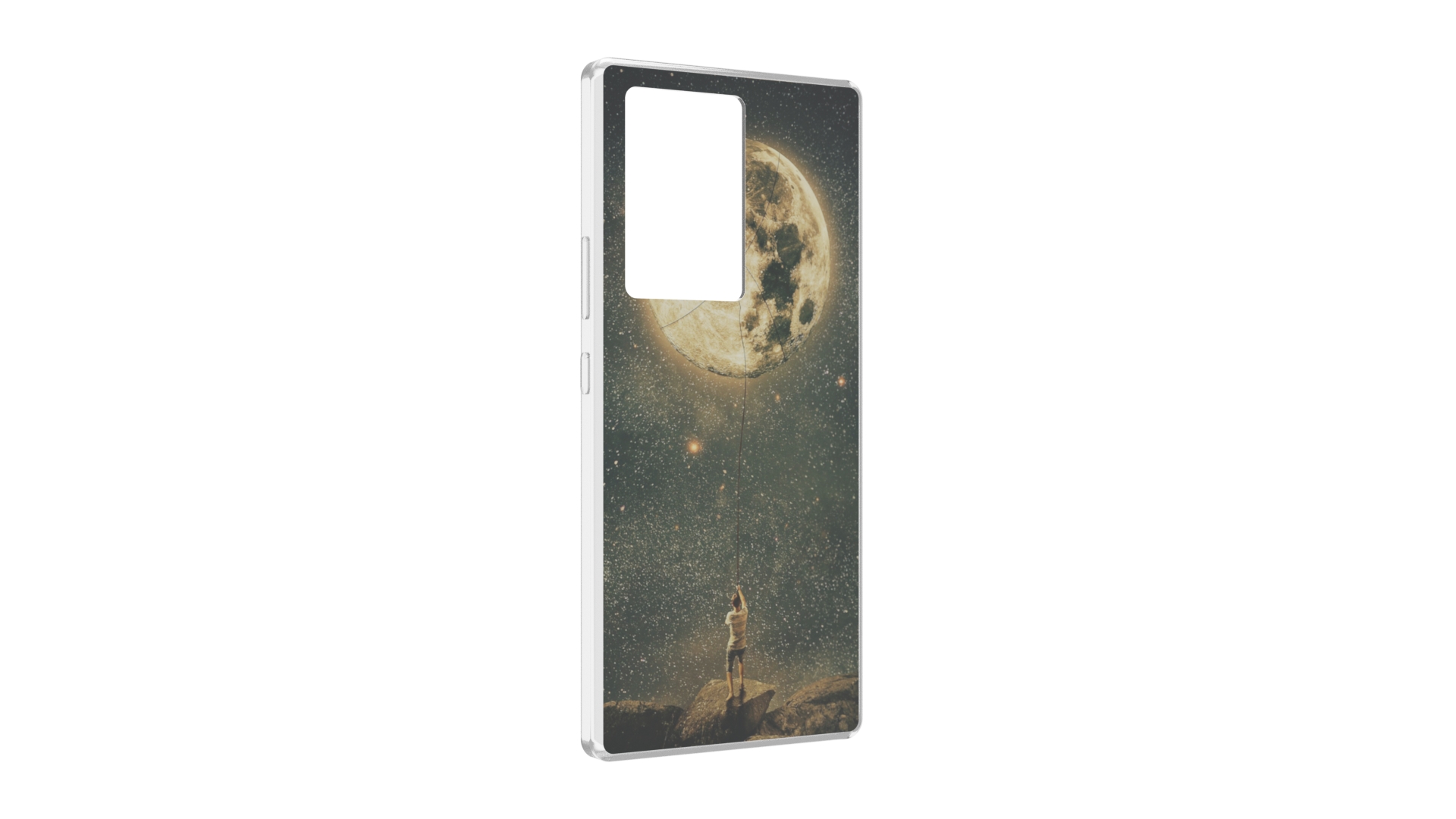 

Чехол MyPads Луна-светит для ZTE Nubia Z40 Pro, Прозрачный, Tocco