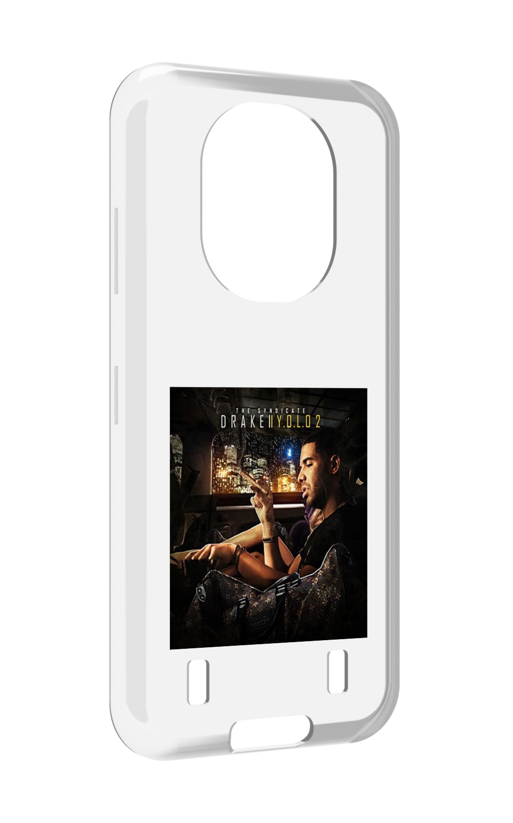 

Чехол MyPads Drake - You Only Live Once 2 для Oukitel WP16, Прозрачный, Tocco