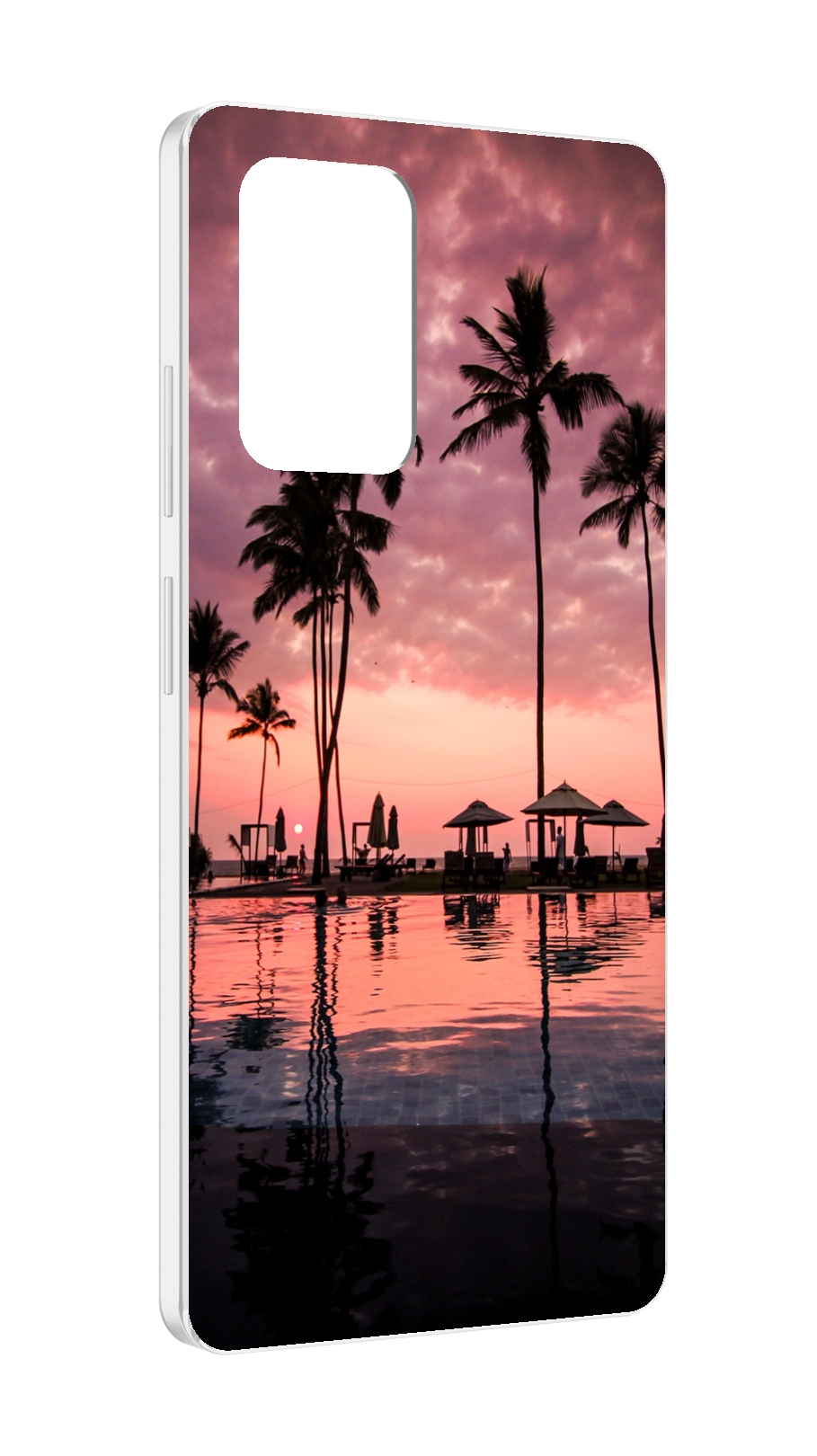 

Чехол MyPads бассейн на берегу моря для ZTE Blade V40 Pro, Tocco