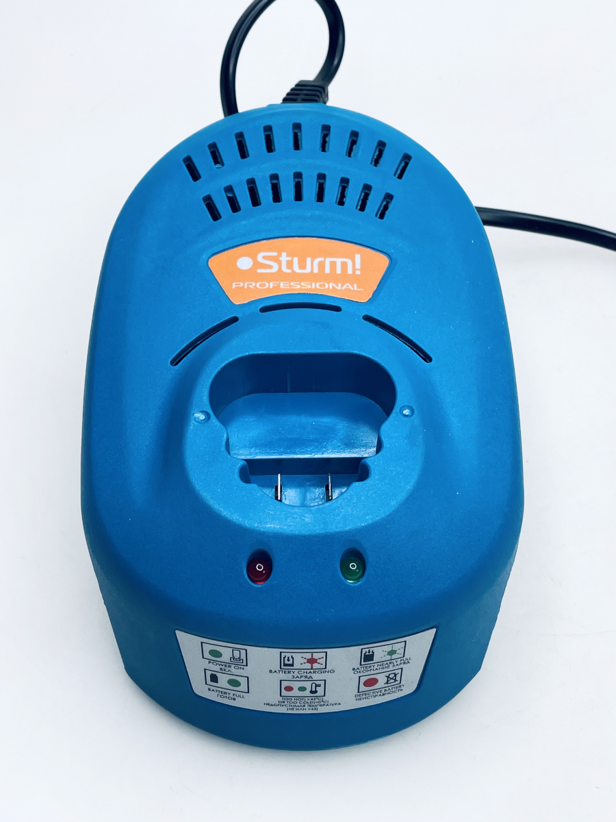 

Зарядное устройство 12V 2.2A 40W DL0601 для дрели-шуруповерта Sturm!, CD3012LP-AC