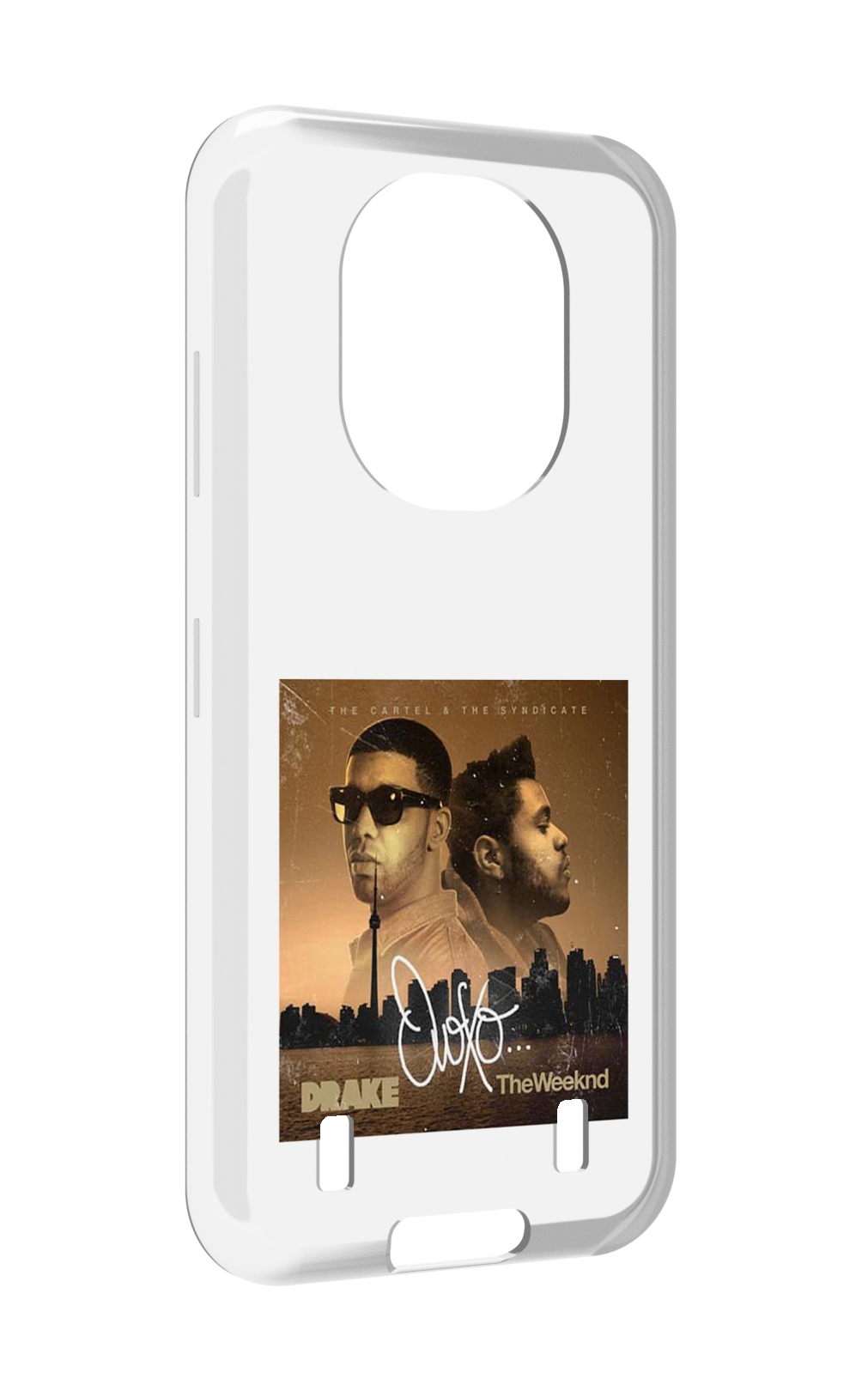 

Чехол MyPads Drake & The Weeknd - OVOXO для Oukitel WP16, Прозрачный, Tocco