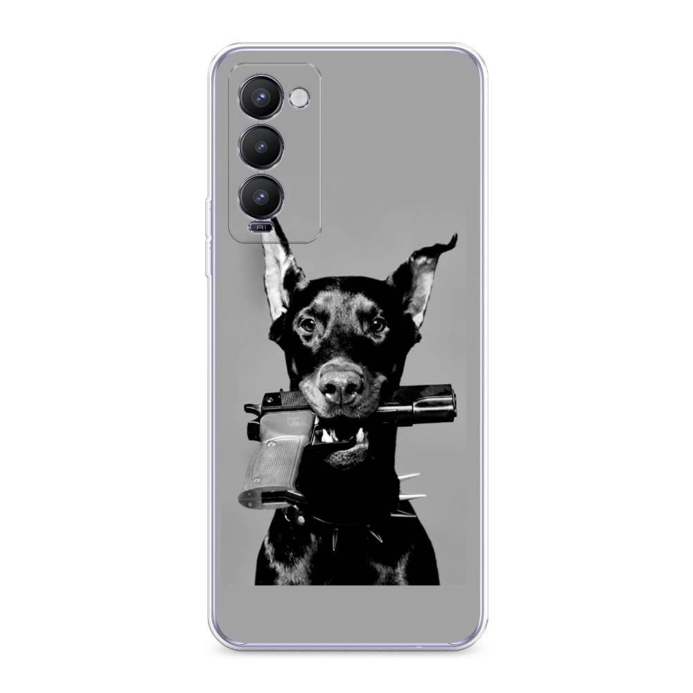 

Чехол Awog "Доберман" для Tecno Camon 18
