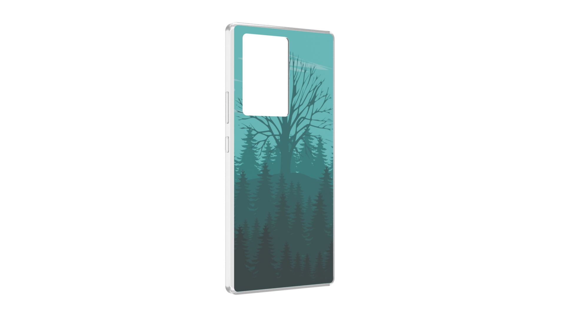 

Чехол MyPads Лес для ZTE Nubia Z40 Pro, Прозрачный, Tocco