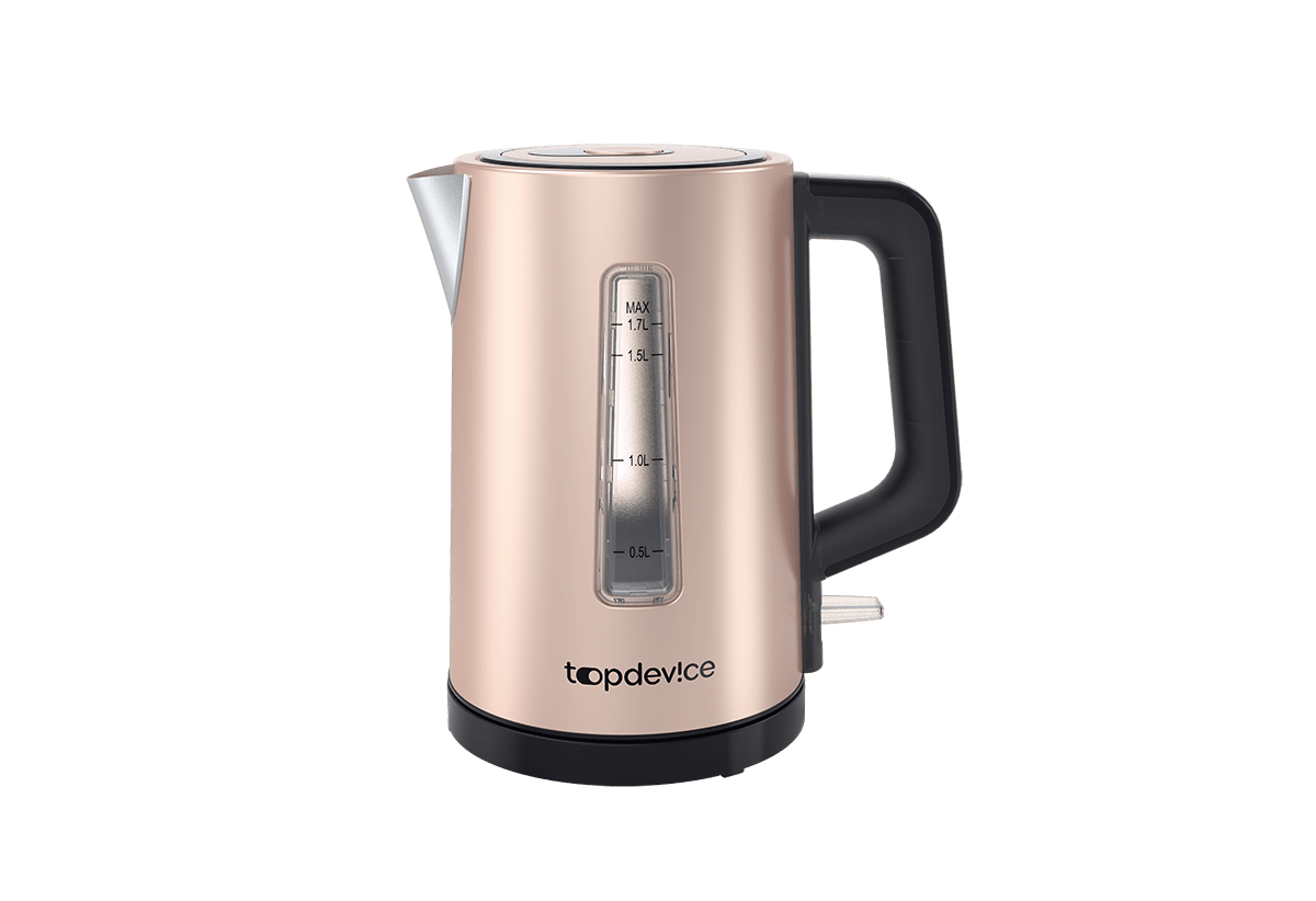 

Чайник электрический Topdevice EK5 1.7 л золотистый, EK5