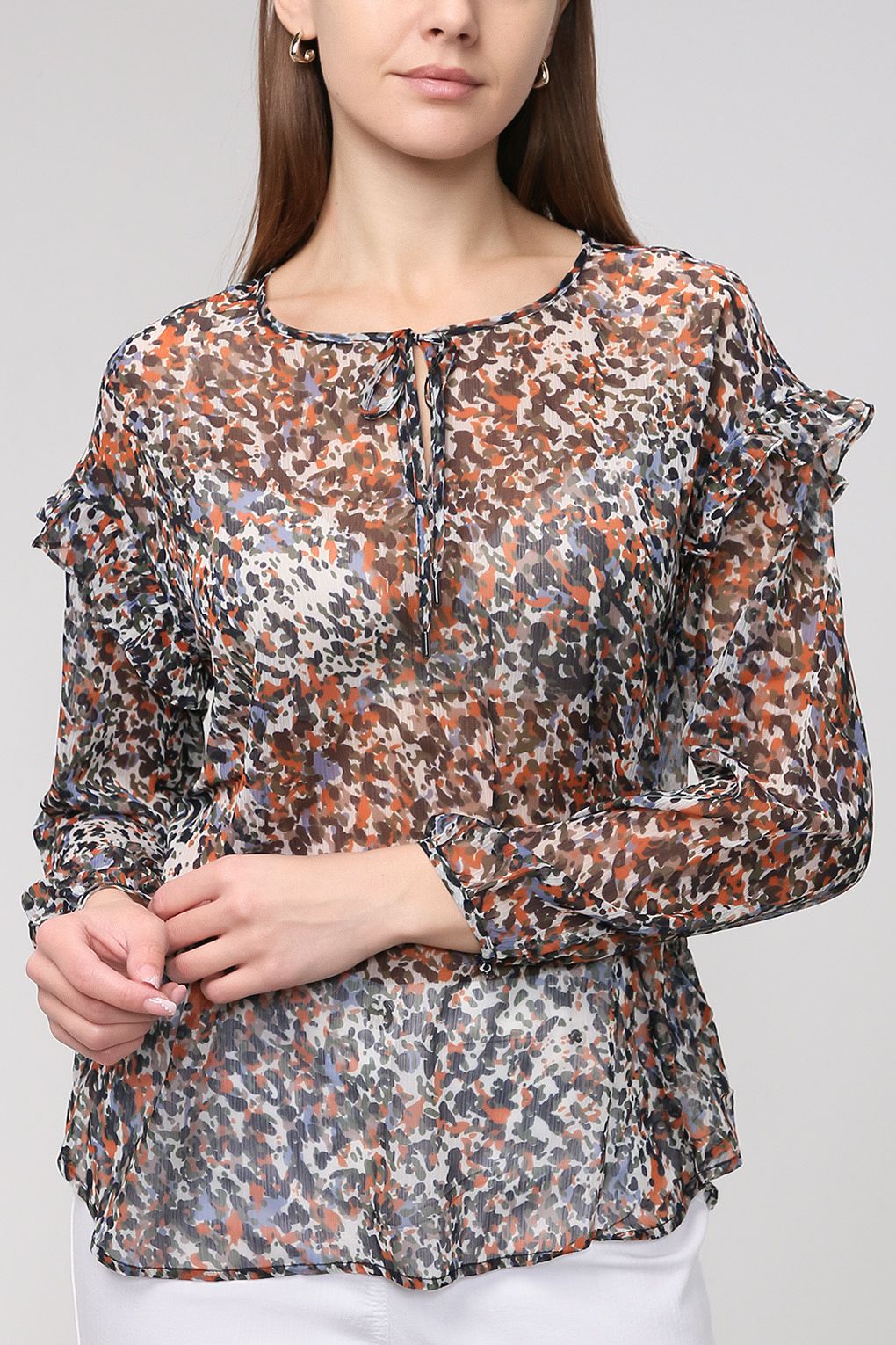 

Блуза женская NOOM 2109 SALLY разноцветная 46 EU, 2109 SALLY