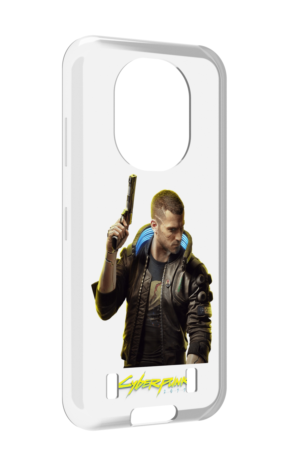 

Чехол MyPads Cyberpunk-2077 для Oukitel WP16, Прозрачный, Tocco