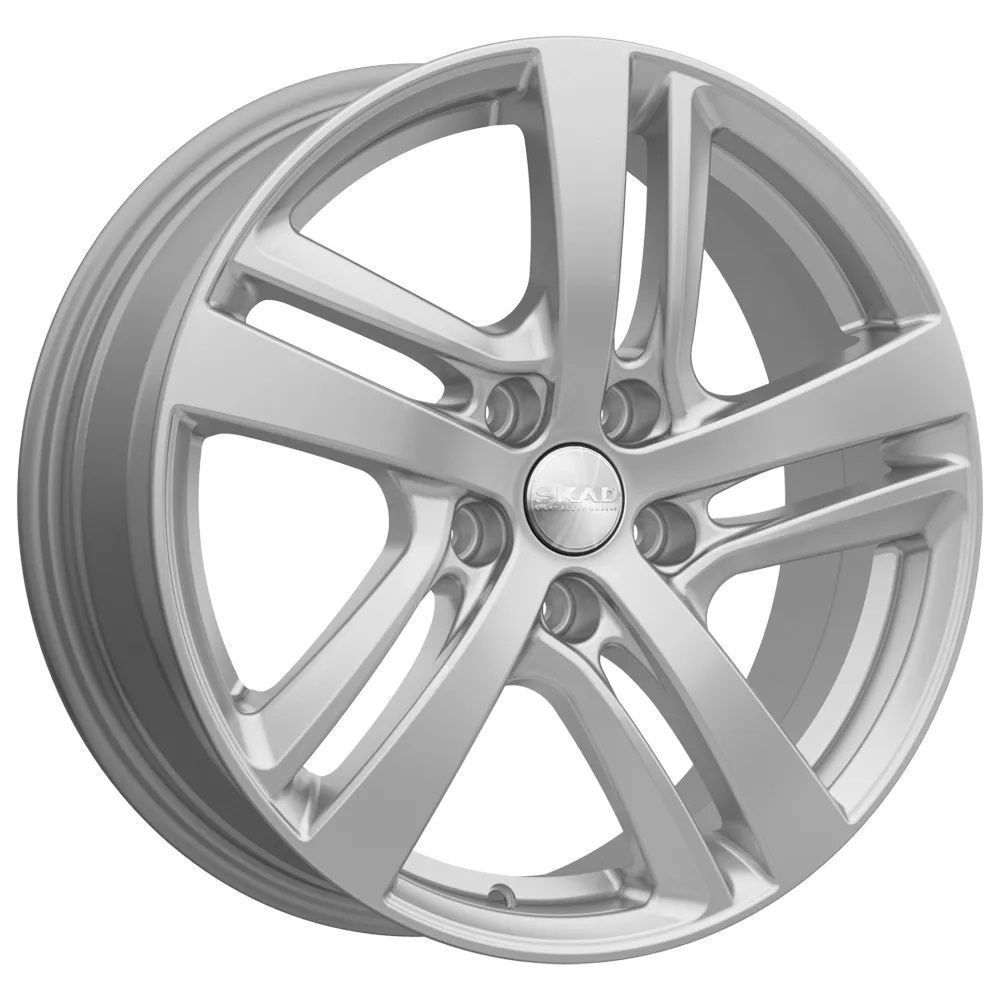 

Колесный диск SKAD Сеул 6.5x17 5x112 ET43 D66.6 селена, арт. 2840308, Серебристый, Сеул