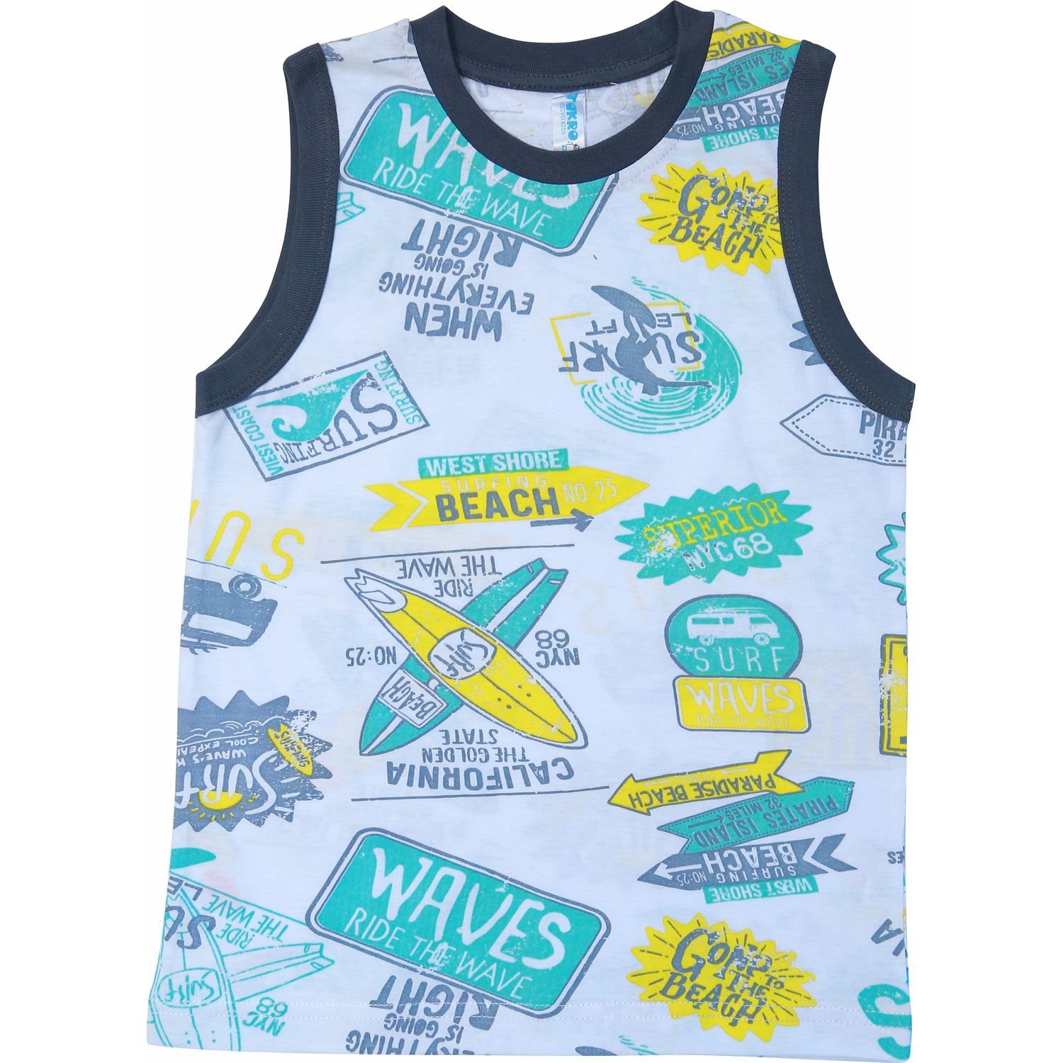 

Майка Takro, цвет: белый р.116, 1125KR-6/10