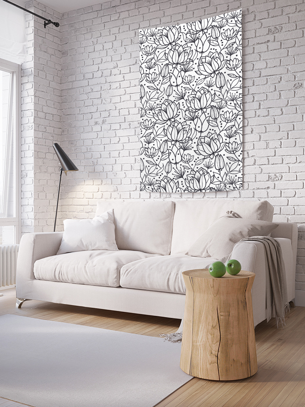 

Вертикальное фотопанно на стену JoyArty Серая паутина 150x200 см, Серая паутина