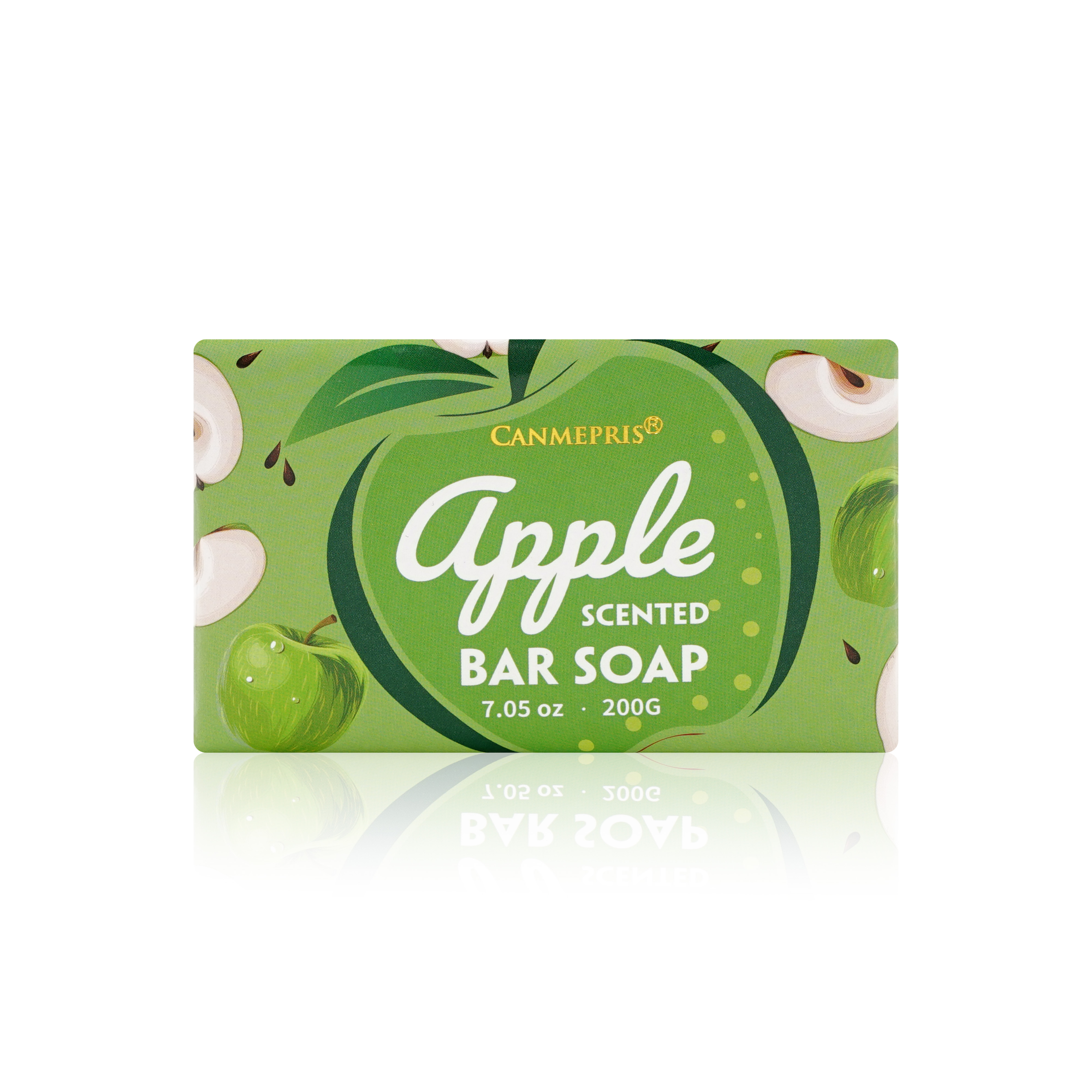 Мыло твердое Canmepris Apple 200г мыло туалетное damla apple 100 г