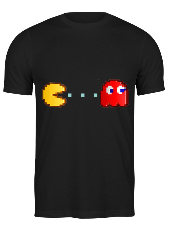 

Футболка мужская Printio Pacman черная 2XL, Черный, Pacman