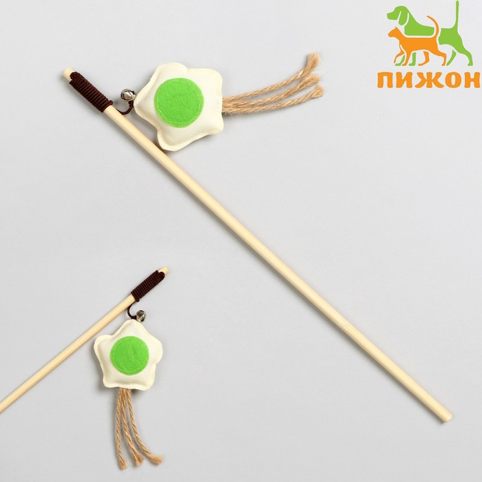 

Игрушка для кошек Пижон Звезда с перьями