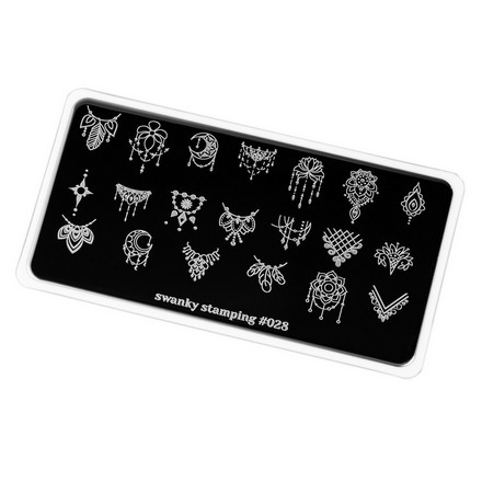 

Пластина для стемпинга Swanky Stamping №28