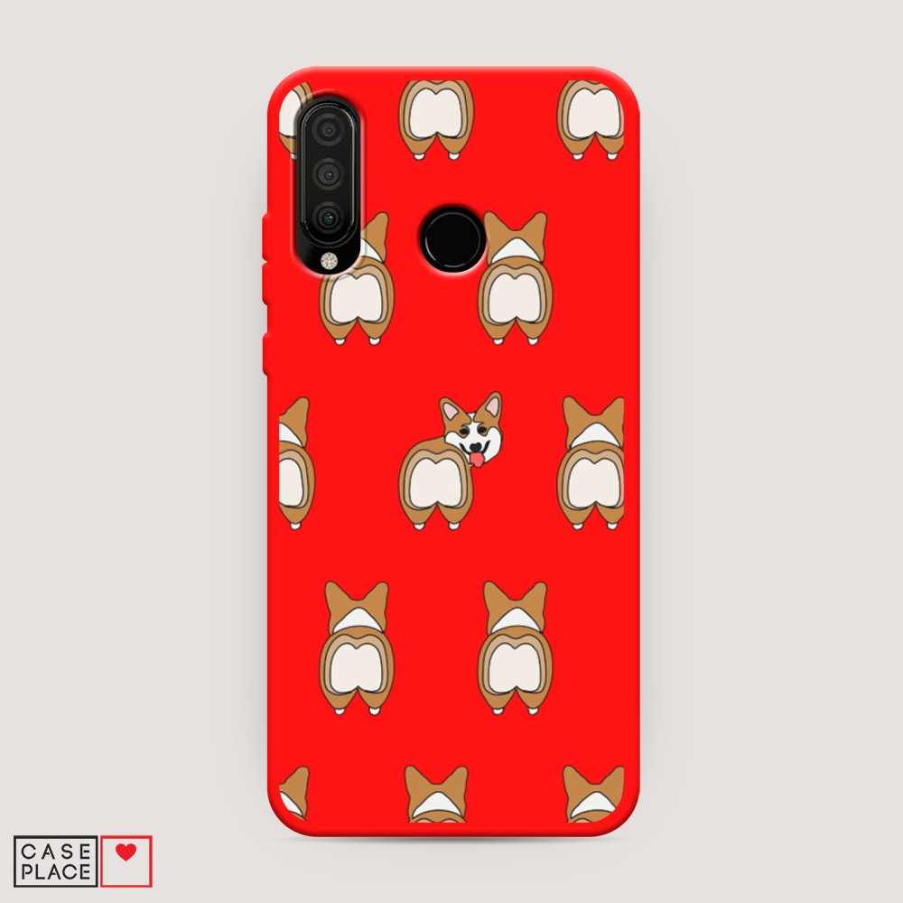 

Чехол Awog на Honor 20 Lite 2020 "Милый корги фон", Разноцветный, 611253-1