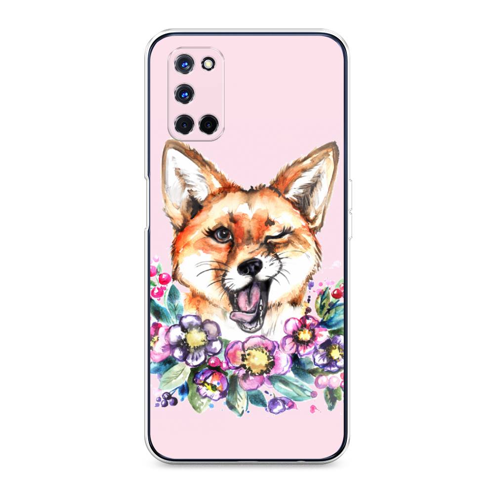 

Чехол Awog на Oppo A52 "Подмигивающая лиса", Разноцветный, 253150-10