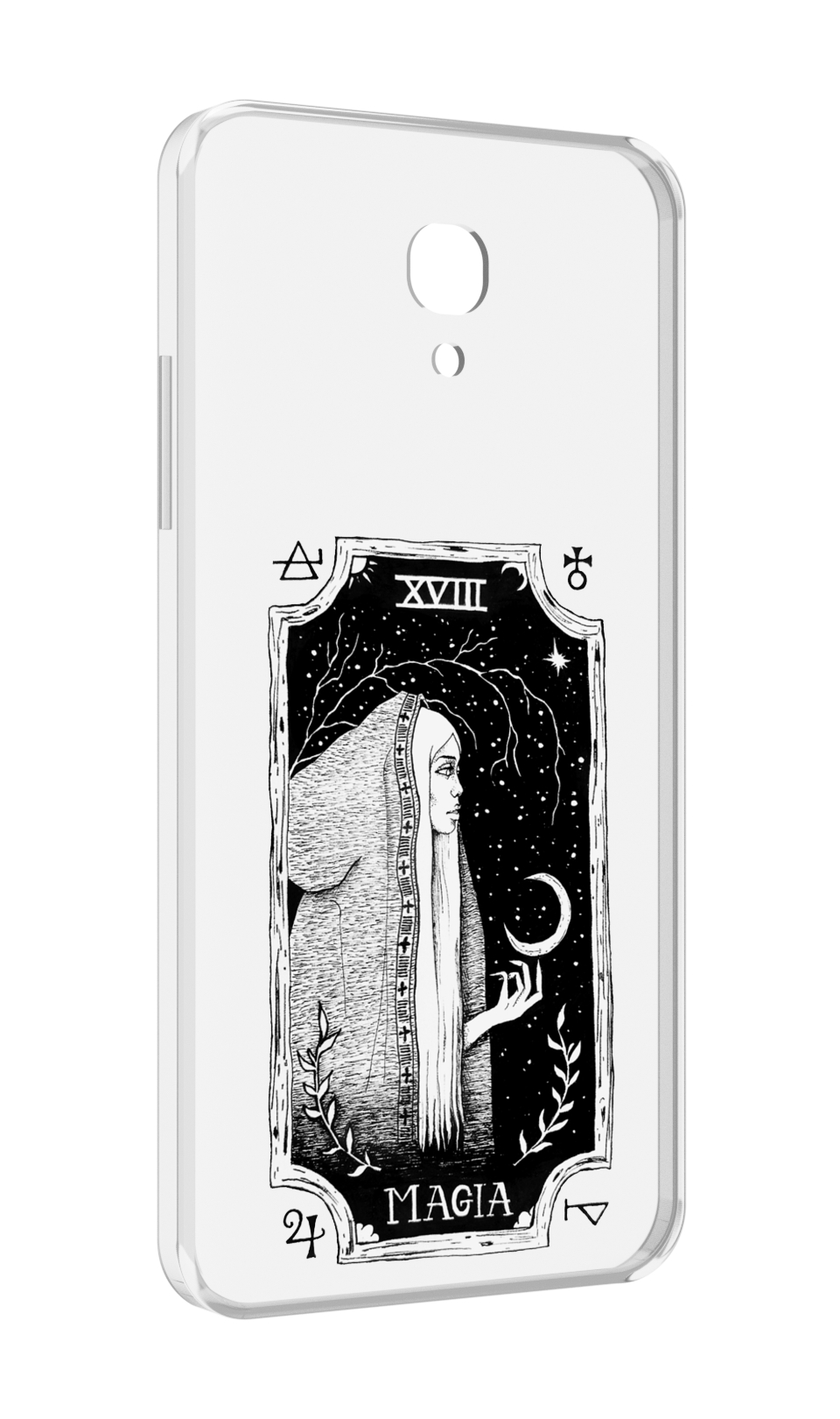 

Чехол MyPads лунная магия для Lenovo Vibe P2 5.5 (P2a42), Прозрачный, Tocco