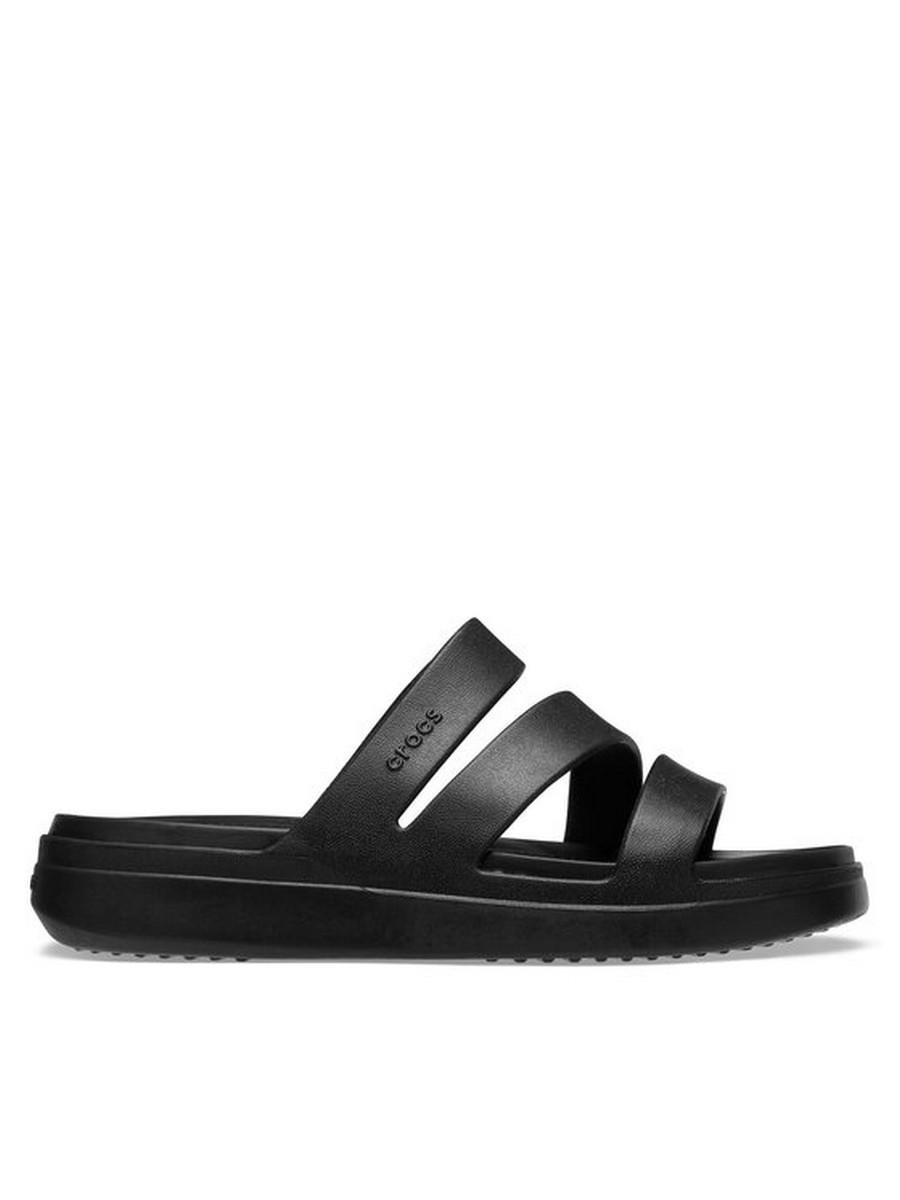 

Сланцы женские Crocs Getaway Strappy Sandal W 209587 черные 34.5 EU, Черный, Getaway Strappy Sandal W 209587