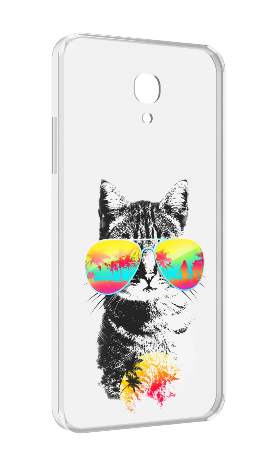 

Чехол MyPads крутой кот для Lenovo Vibe P2 5.5 (P2a42), Прозрачный, Tocco