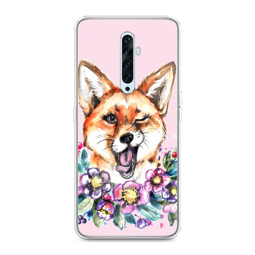 

Чехол Awog на Oppo Reno 2Z "Подмигивающая лиса", Разноцветный, 251850-10