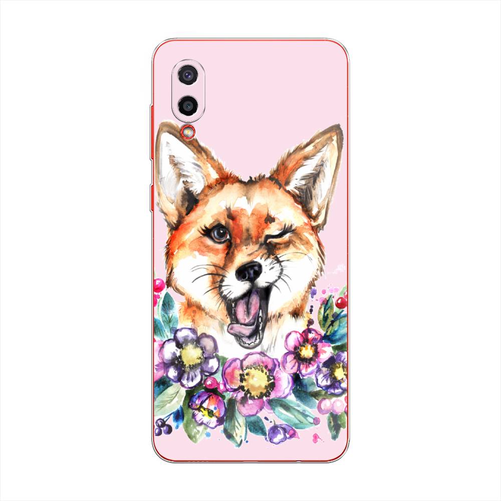 

Чехол Awog на Samsung Galaxy A02 / Самсунг A02 "Подмигивающая лиса", Разноцветный, 2102550-10