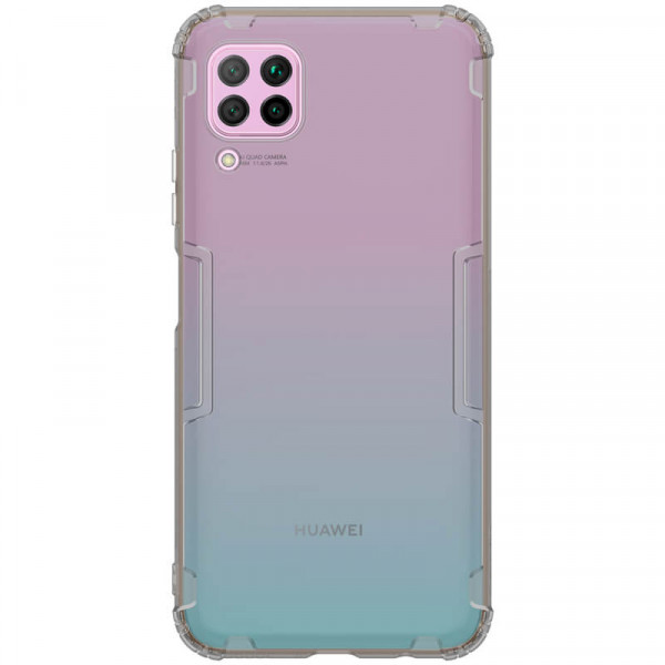 фото Tpu чехол nillkin nature series для huawei p40 lite / nova 6 se / nova 7i clear grey