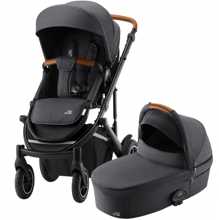 

Детская коляска трансформер 2 в 1 Britax Roemer SMILE 4 Midnight Grey, SMILE 4