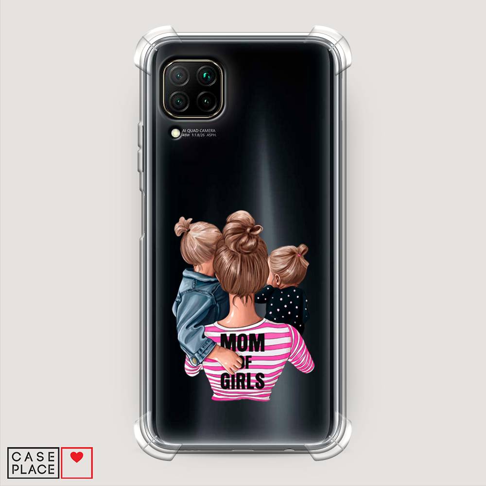 

Чехол Awog на Huawei Nova 6 SE "Mom of Girls", Синий;розовый;черный, 611751-1