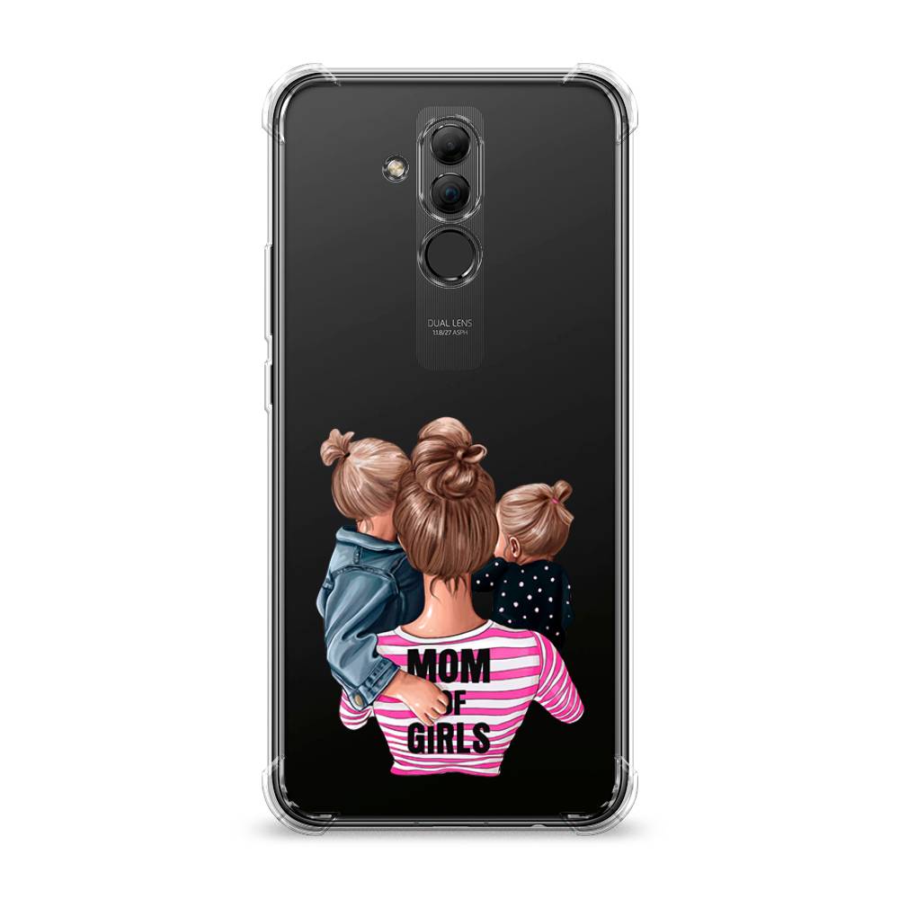 

Чехол Awog "Mom of Girls" для Huawei Mate 20 Lite, Синий;розовый;черный, 66651-1