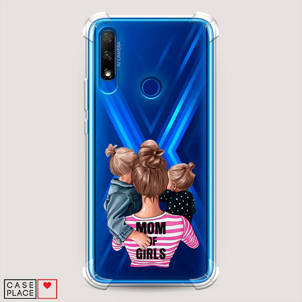 фото Чехол awog "mom of girls" для honor 9x