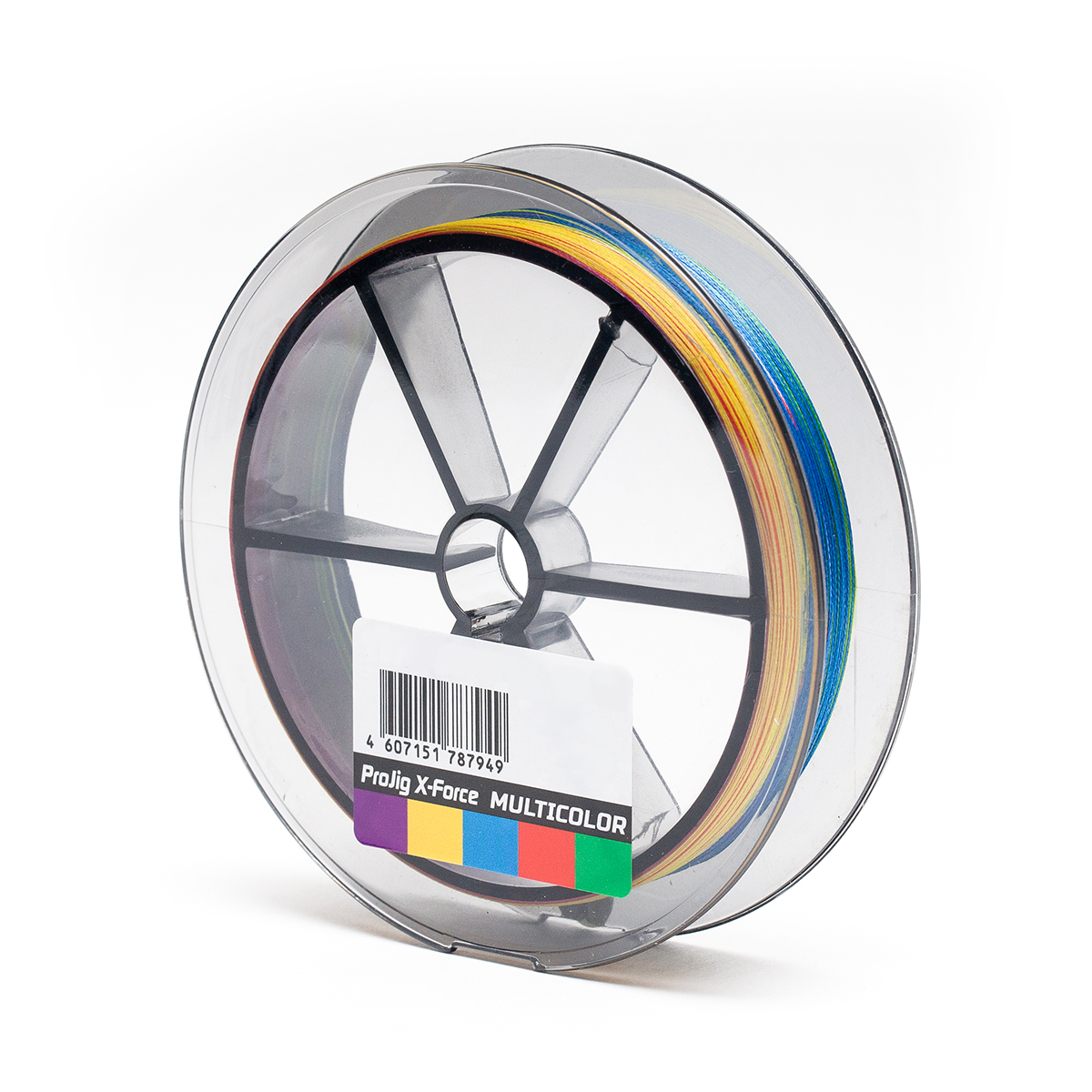 

Плетеный шнур ProJig X-Force Multicolor, 0.20 мм, 15.0 кг, 150 м, Разноцветный