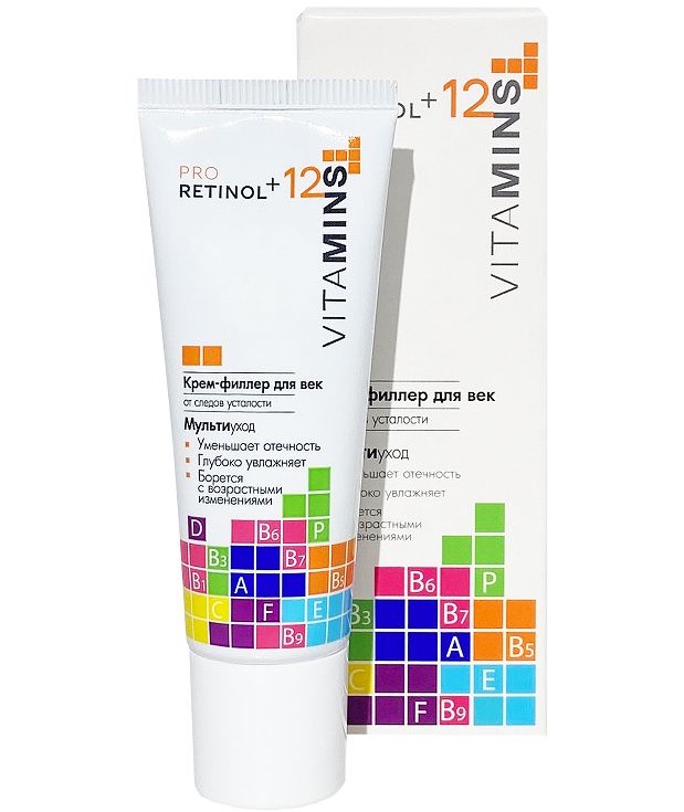 Крем-филлер для век Modum Pro Retinol 12 Vitamins 25г