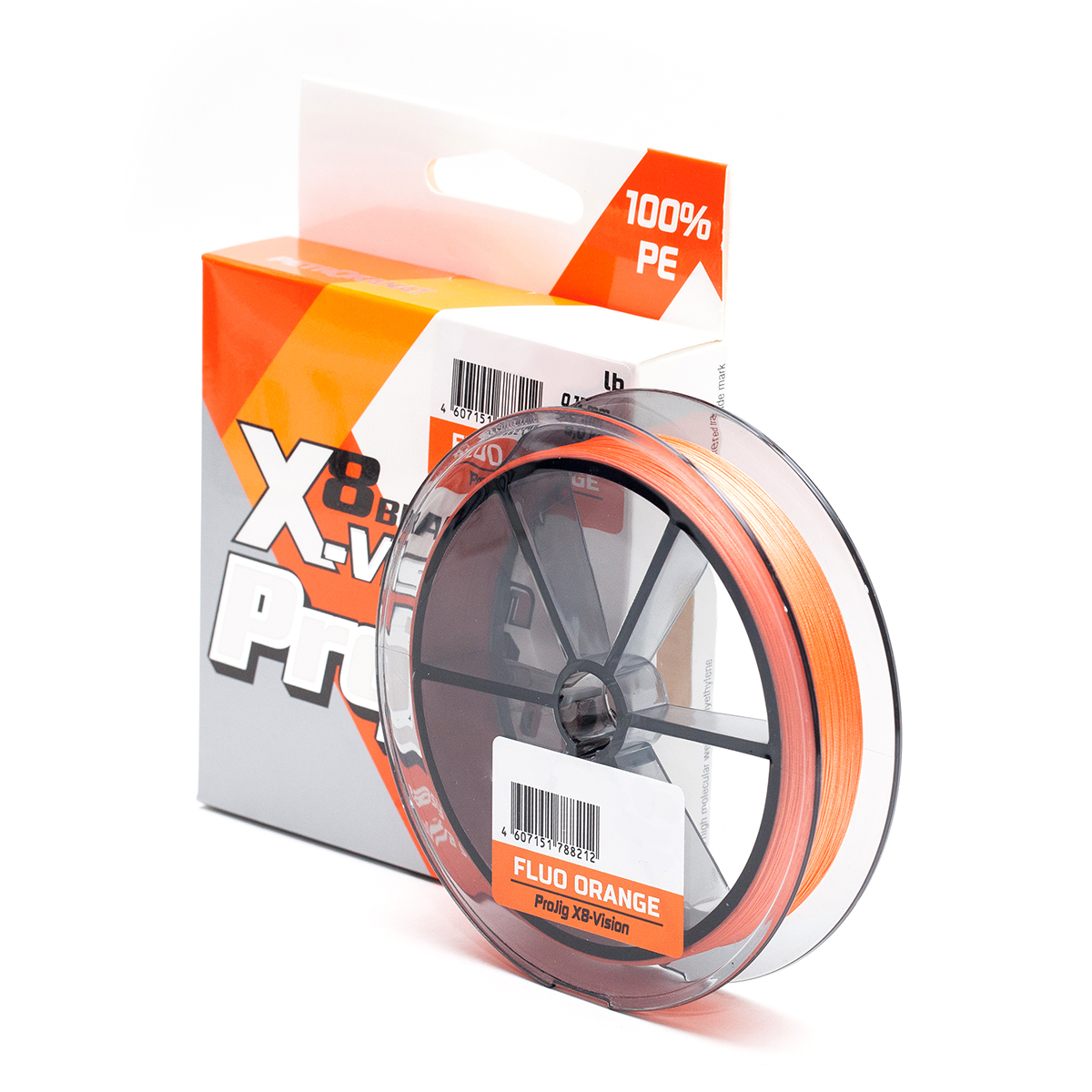 

Плетеный шнур ProJig X8-Vision, 0.30 мм, 25.0 кг, 100 м, оранжевый