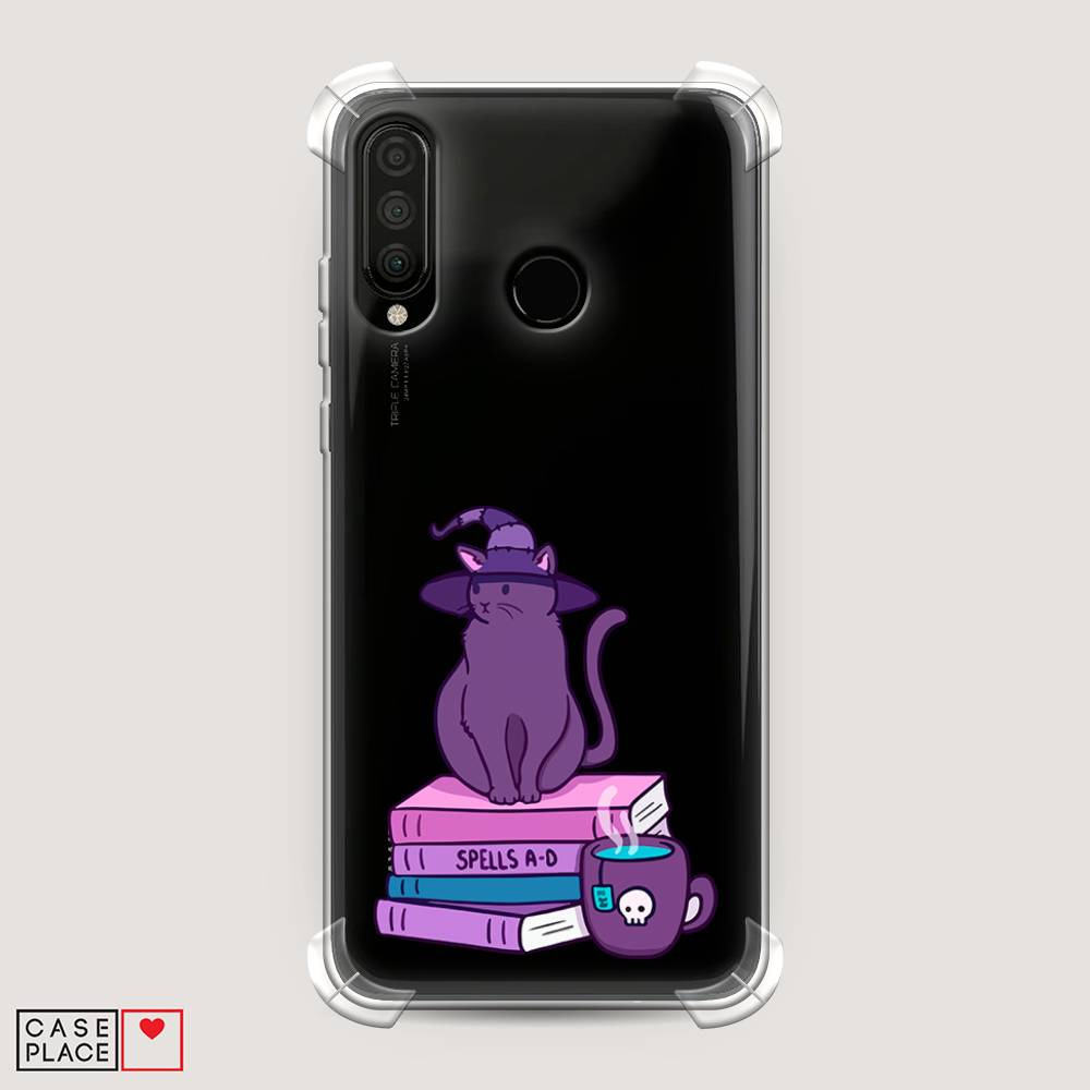 

Чехол Awog на Huawei P30 Lite "Magic Cat", Розовый, 67951-1