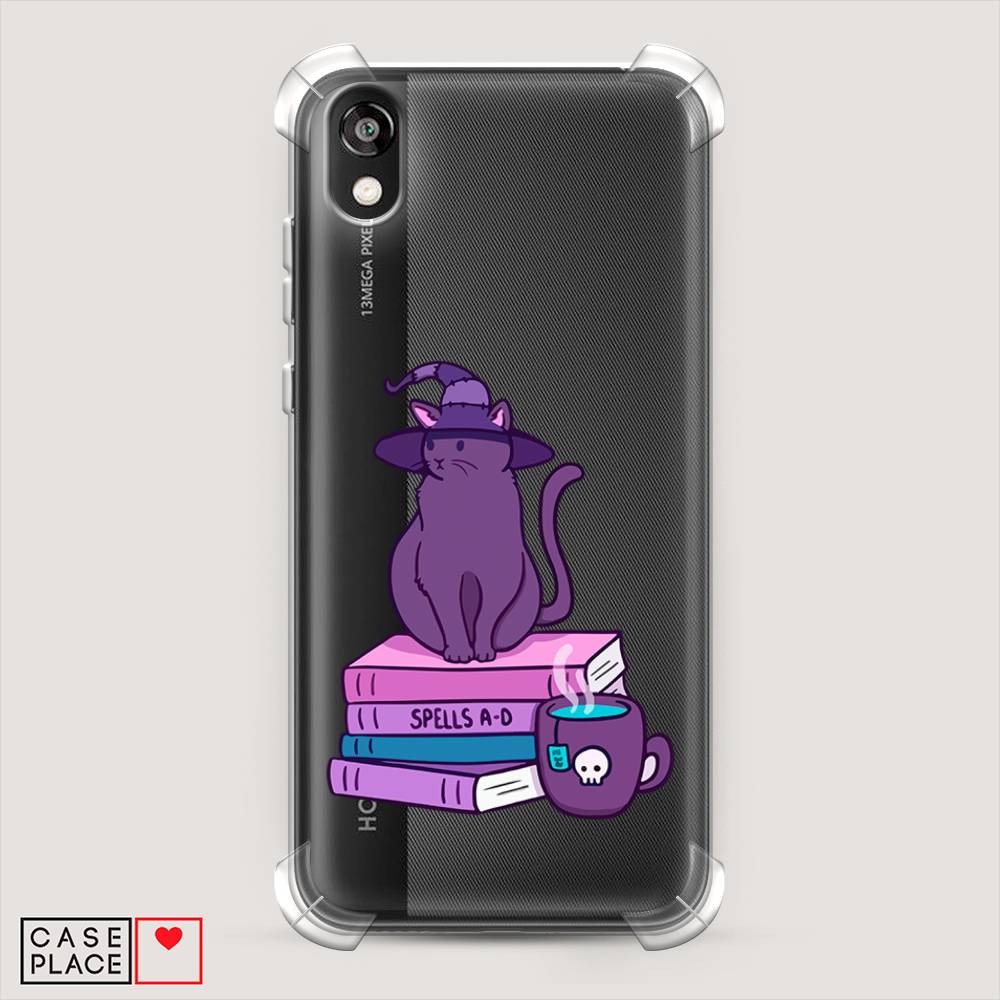 

Чехол Awog на Honor 8S "Magic Cat", Розовый, 69151-1
