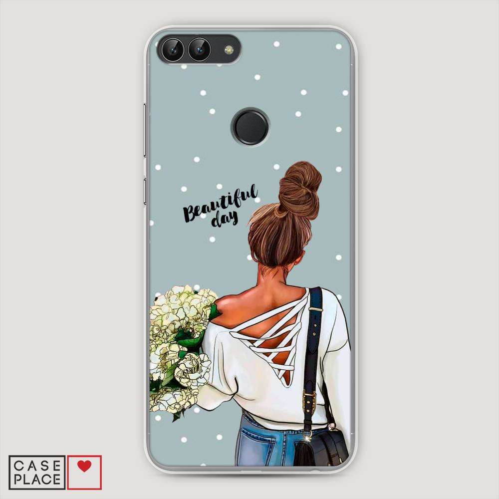 фото Чехол awog "beautiful day" для huawei p smart