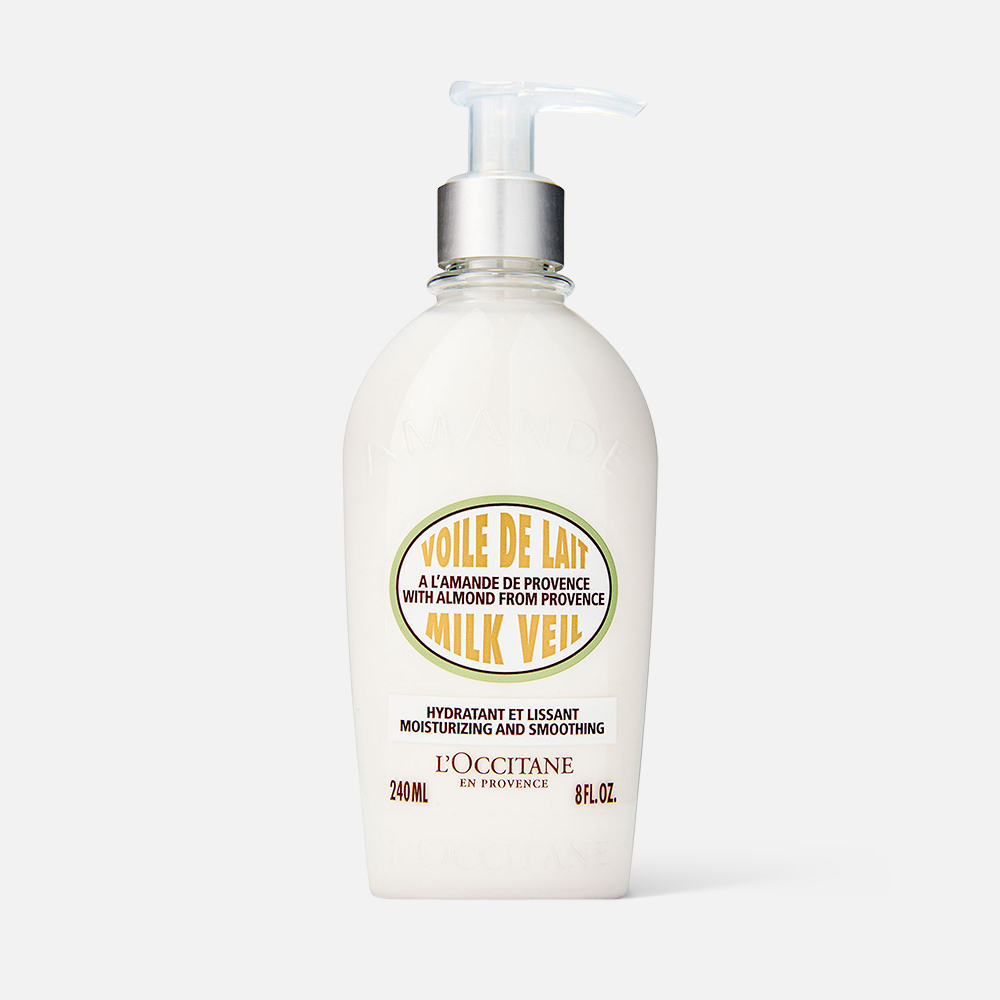 Молочко для тела LOccitane Almond Milk Veil Body Lotion с миндалем мерцающее 240 мл 4950₽