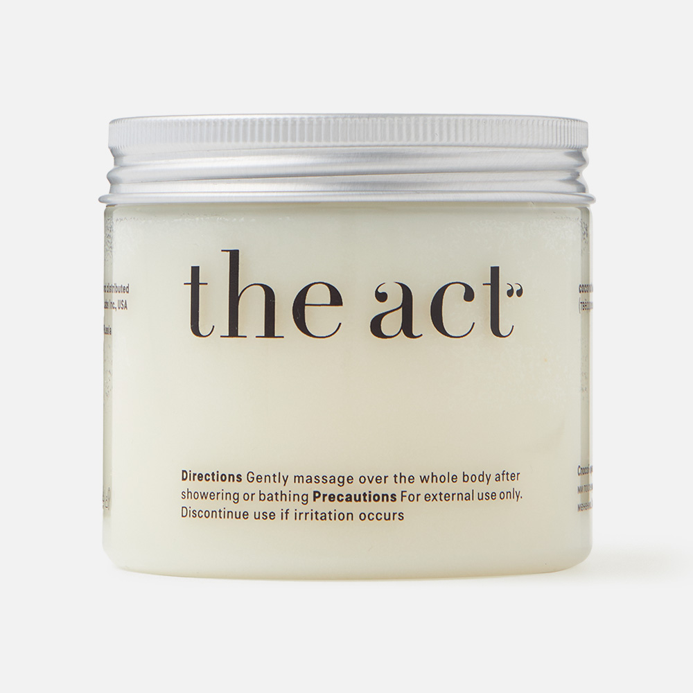 Масло для тела The Act Coconut Body Butter твердое, кокос 170 г