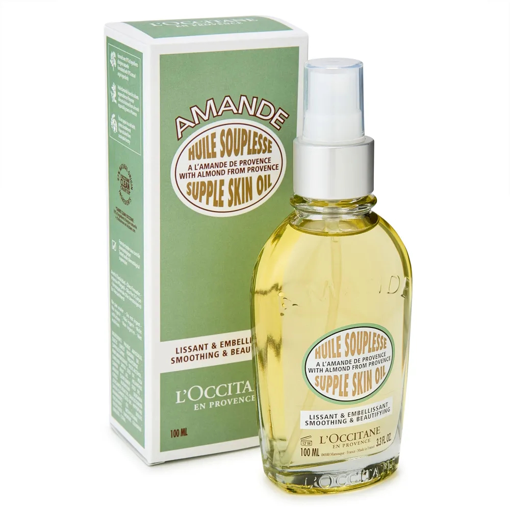 Масло для тела L’Occitane смягчающее, миндальное, 100 мл