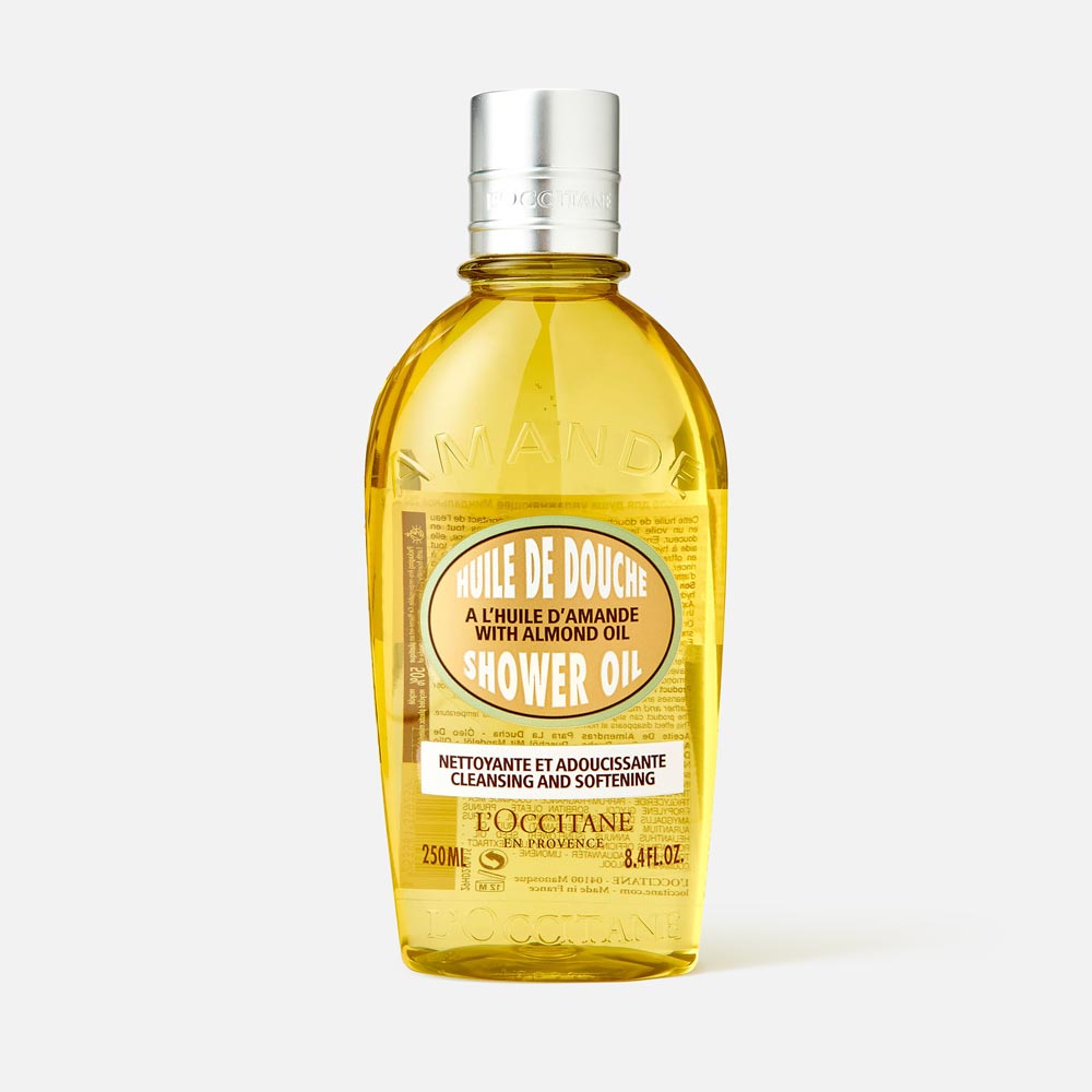 Масло для душа L’Occitane Shower Oil миндальное, 2х250 мл