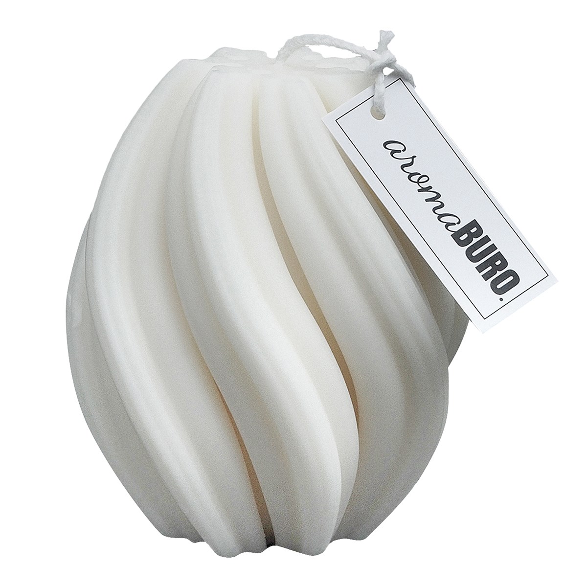 

Малая белая свеча swirl Aromaburospb ARO075406, 36862