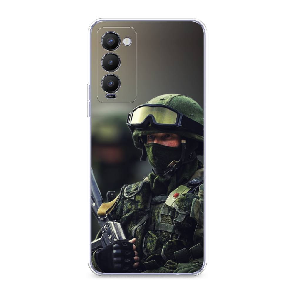 

Чехол Awog на Tecno Camon 18 "Солдат", Разноцветный, 300650-5