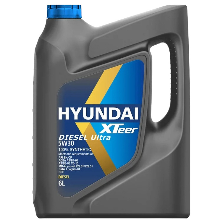

HYUNDAI XTeer Diesel Ultra SN/CF 5W-30 (6л)