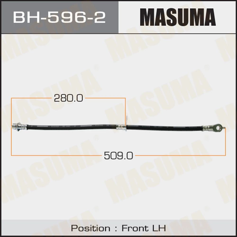 

Шланг тормозной TOYOTA MASUMA BH-596-2