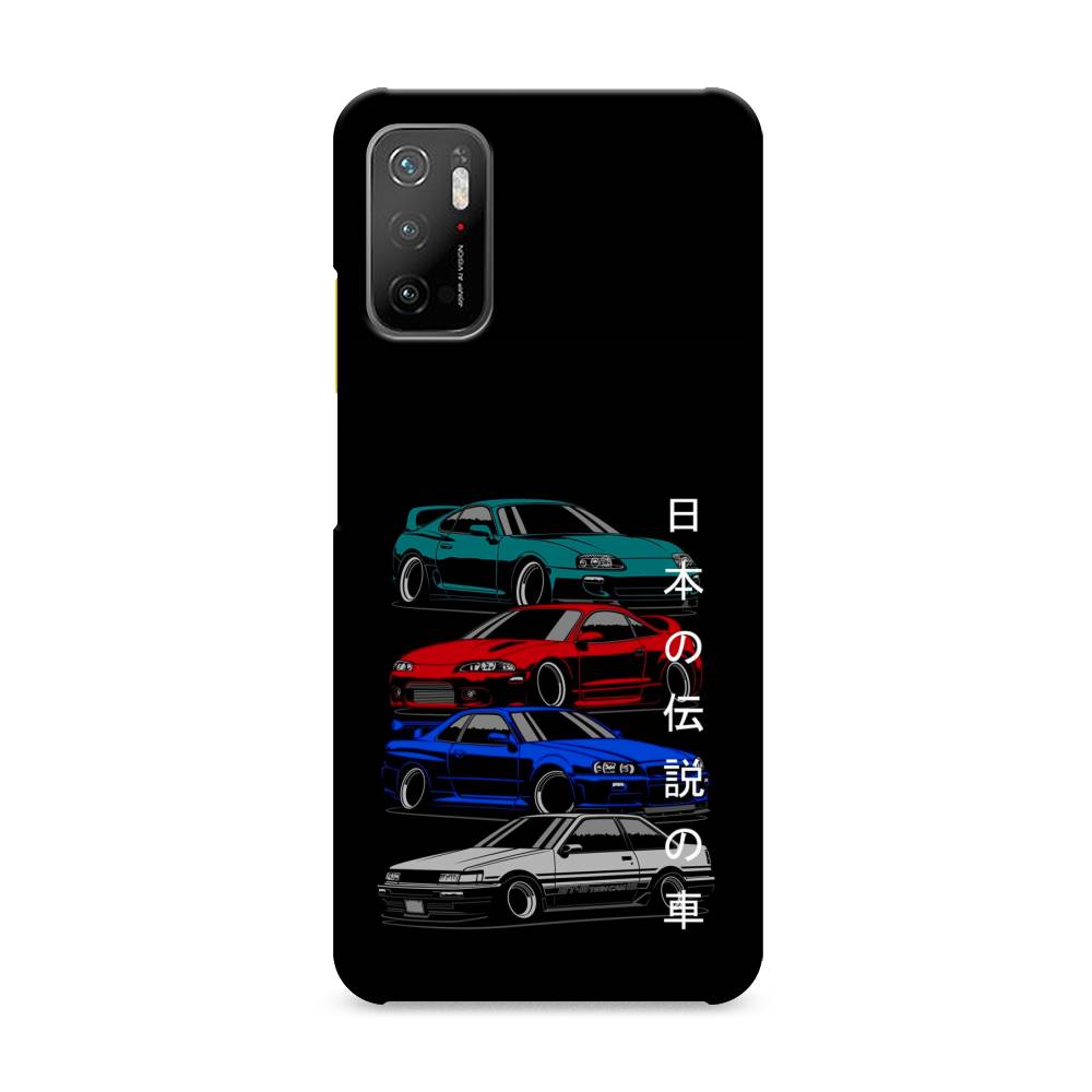

Пластиковый чехол "JDM Legend cars" на Xiaomi Poco M3 Pro, 311020-4
