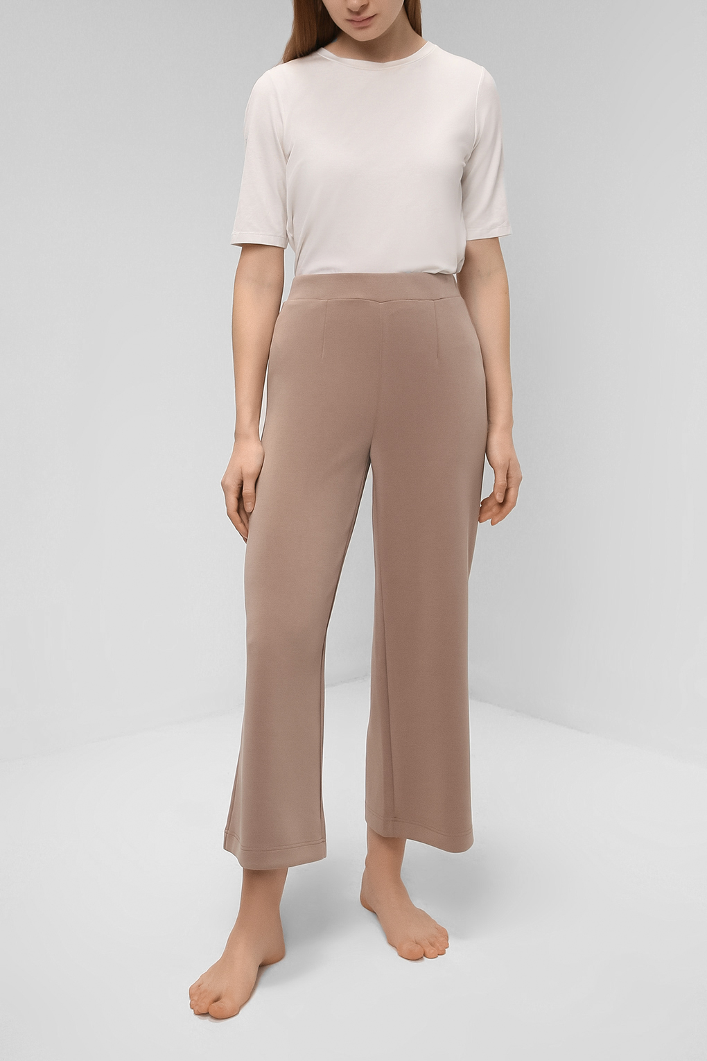 

Брюки домашние женские cut & pret 33089 коричневые L, 33089