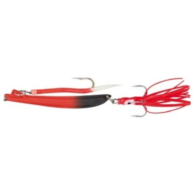 Пилькер Stinger BiColor Pilk 1000g #3 Fl.Red-Black/GLOW #10/0