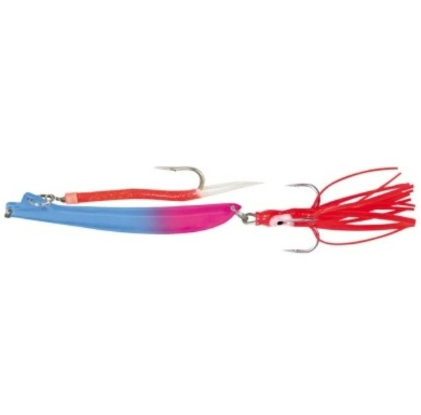 

Пилькер Stinger BiColor Pilk 700g #5 Fl.Blue-Fl.Pink/GLOW #10/0, Синий;розовый