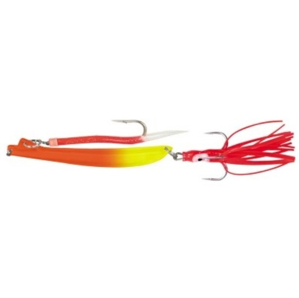 

Пилькер Stinger BiColor Pilk 500g #6 Fl.Or-Yell/GLOW #10/0, Оранжевый;желтый