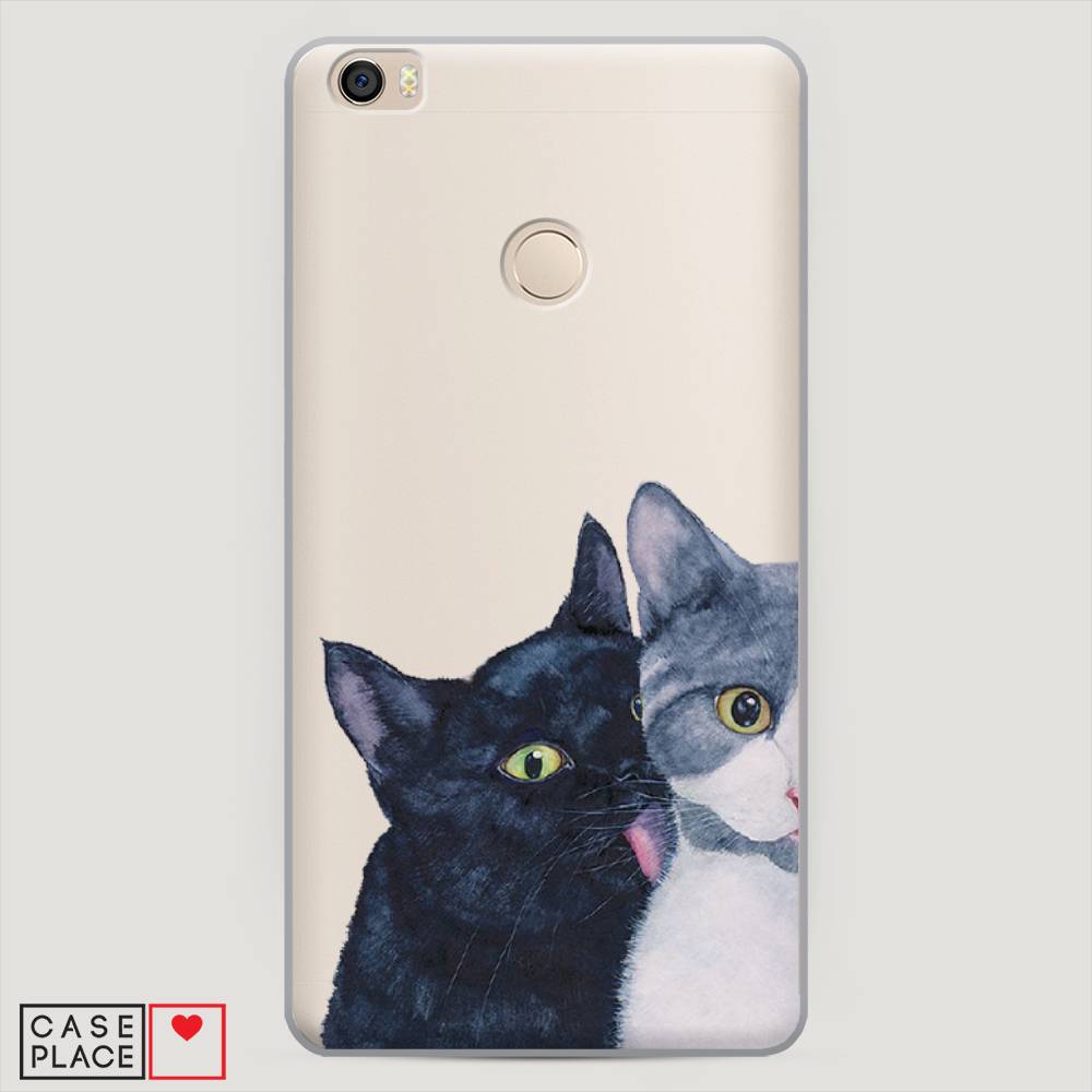 

Пластиковый чехол "Кошачья любовь" на Xiaomi Mi Max