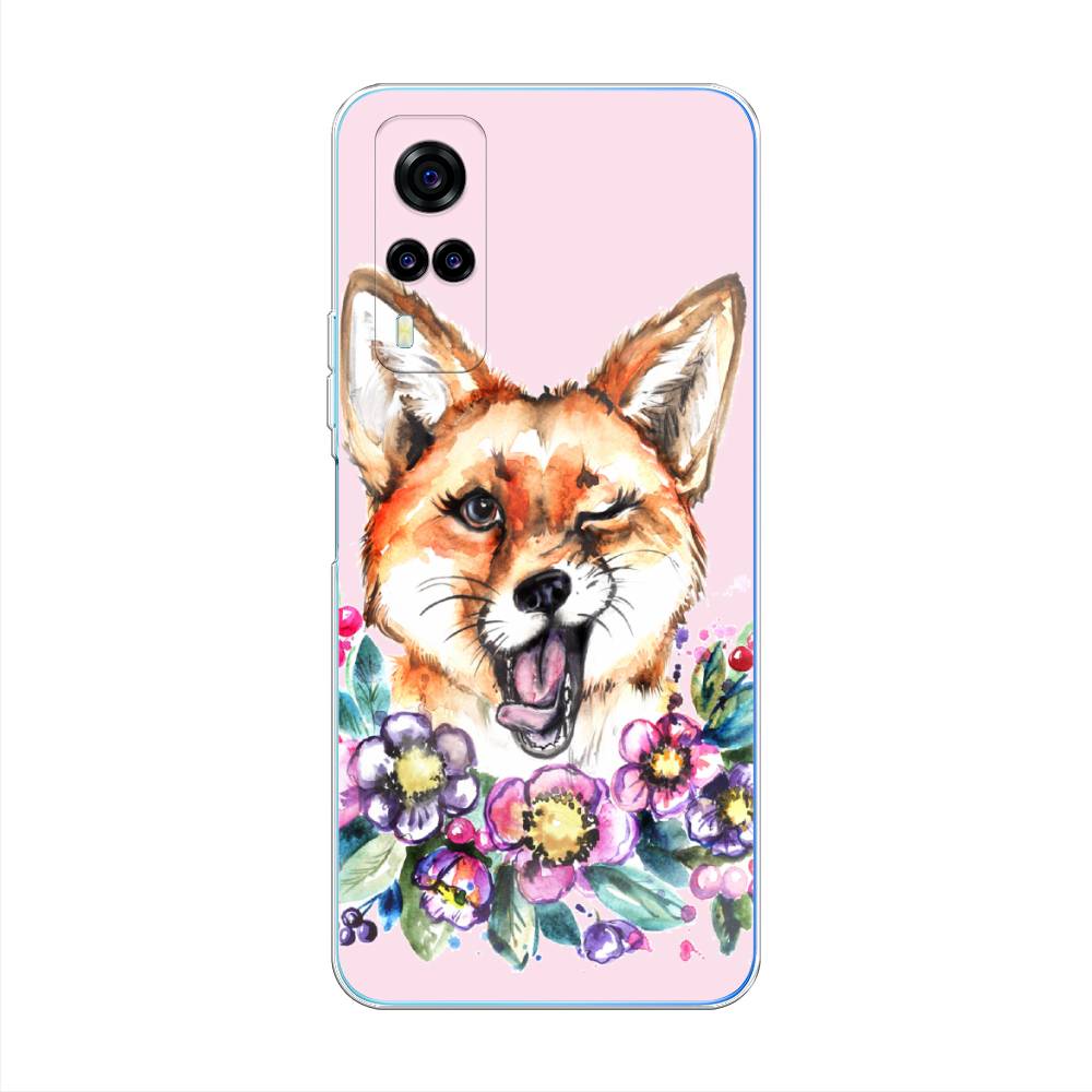 

Чехол Awog на Vivo Y31 "Подмигивающая лиса", Разноцветный, 263750-10